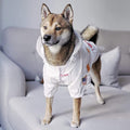 ChoChoCho NASA Raincoats, Reflective Rain Jacket Waterproof, Dog Costume, Cat Puppy Stylish Streetwear Outfit for Dogs (