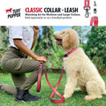 Tuff Pupper Classic Heavy Duty Dog Collar | 10x Stronger Than Leather | 100% Waterproof & Odor Proof Dog Collar | Tough Rust-Proof All Metal Hardware