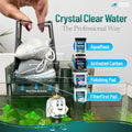 Aquatic Experts Aquarium Filter Floss for Fish Tank Filters - FilterFirst Aquarium Filter Pad - Media Roll for Crystal C
