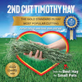 Small Pet Select 2nd Cutting Perfect Blend Timothy Hay Pet Food for Rabbits, Guinea Pigs, Chinchillas and Other Small An