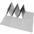 Vtedu 10 Pack Cat Repellent Mat for Indoor & Outdoor, Anti Cat Scratch Mat with Spikes, Cat Deterrent Mat for Garden, Sofa, Bed, Waterproof & Reusable