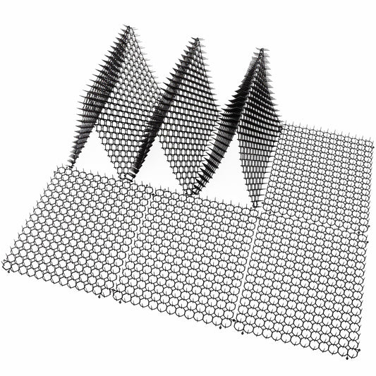 Vtedu 10 Pack Cat Repellent Mat for Indoor & Outdoor, Anti Cat Scratch Mat with Spikes, Cat Deterrent Mat for Garden, Sofa, Bed, Waterproof & Reusable