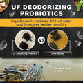 Ultra Fresh Floating Juvenile Turtle Food, All Natural Ingredients, Wild Sword Prawn, w/Deodorizing Probiotics, Juvenile