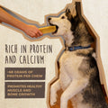 Mighty Paw Yak Cheese Chews for Dogs, All-Natural Himalayan, Medium, 4 Pack