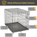 New World by Midwest 42-Inch Single Door Crate, for Large Breeds, 71-90 lbs