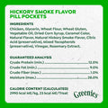 Greenies Pill Pockets Large Size Dog Treats, Hickory Smoke, 15.8 oz