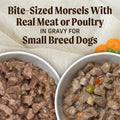 Merrick Lil' Plates Dinner Duos Wet Dog Food, Beef and Turkey, 2.6 lb Tubs