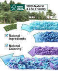 BUCATSTATE Hamster Bedding 15L, 99% Dust-Free Paper Bedding, Wildflower