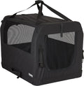 Thule Collapsible Dog Kennel Size Medium, Zippered Panel, Folds Down Easily