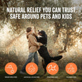 TropiClean Flea and Tick Bite Relief Treatment Spray for Dogs & Cats, 8oz