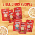 Stella & Chewy's Grass Fed Beef & Chicken Shredrs - Premium Dog Food Pouches - Perfect For Picky Eaters- 24 Pack, 2.8oz 