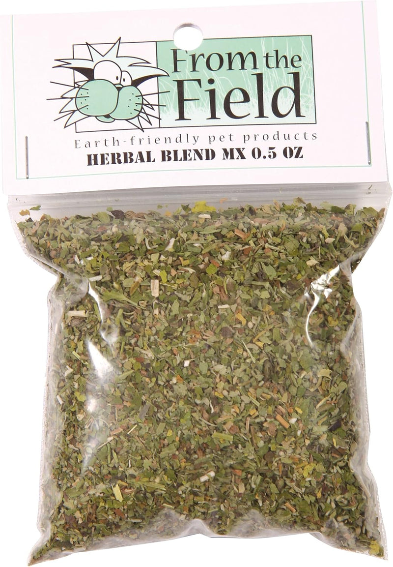 from The Field | Organically Grown Catnip & Valerian Root Blend |0.5 Oz Bag