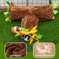 Guinea Pig Hideout, 3 Way Collapsible Small Animal Tunnel Cage Accessories