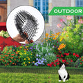 16 x 8 Inch Scat Mat for Cats, 16 Pack Scat Mat with Spikes Outdoor - Cat Deterrent Mat with Strips Digging Stopper, Cat