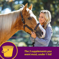 Horse Health Joint Combo Hoof & Coat, Glucosamin, Chrondroitin, Vitamin C, MSM, Biotin, Lysine, ZInc, Omega 3 and 6 Fatt