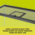 Zilla Fresh Air Hinged Door Screen Cover for Reptile Terrarium, 30 x 12
