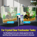 KloudAway Freshwater Aquarium Water Clarifier - Clears Cloudy Water, Water Clarifier for Fish Tank, Made in USA, Aquatic