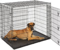 Solutions by Midwest 54-Inch Double Door Crate, Giant Breed Dogs, 100+ lbs