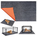 49" X 28" Mat for Under Dog Crate，Pad Dog Crate Mat Liner Floor Protector Washable Absorb Non-Slip Waterproof for Kennel Training, Protects Floors Easy Clean Cuttable (28 * 49inch)