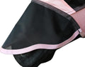 T TEKE Fine Mesh Horse Fly Mask w/Ears & Nose, UV Blocking 3D Eye Visor with Extra Fleece Cushioned Forehead, Protection