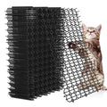 Hmyomina 16 x 8 Inch Scat Mat for Cats, 10 Pack Cat Scat Mat with Spikes - Deterrent Mat for Cats and Dogs - Cat Deterrent Outdoor & Indoor