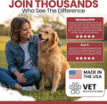 Dog UTI Treatment Cranberry Supplement for Dogs, 120 Soft Chews - Natural Urinary Tract Infection Support and Healthy Bladder Control – Made with Echinacea and Vitamin C