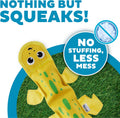 Outward Hound Fire Biterz Lizard Tough Chew Dog Toy, Plush & Squeaky, 24"