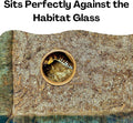 Reptile Corner Underground Cave Viewing Hide | Hognose Snake, Corn Snake & Leopard Gecko Hideout Reptile Habitat Tank En