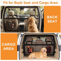 Dog Car Barrier, 50 Inch Wide Coverage Dog Barrier for SUV Car Truck