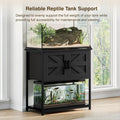 20/29/30 Gallon Fish Tank Stand with Cabinet 800LBS Capacity