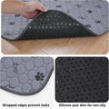 Sunheir 4 Pack Washable Pee Pads for Dogs, Waterproof Reusable Puppy Pads