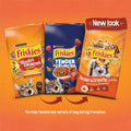 Purina Friskies Tender and Crunchy Combo Dry Cat Food, (4) 3.15 lb Bag