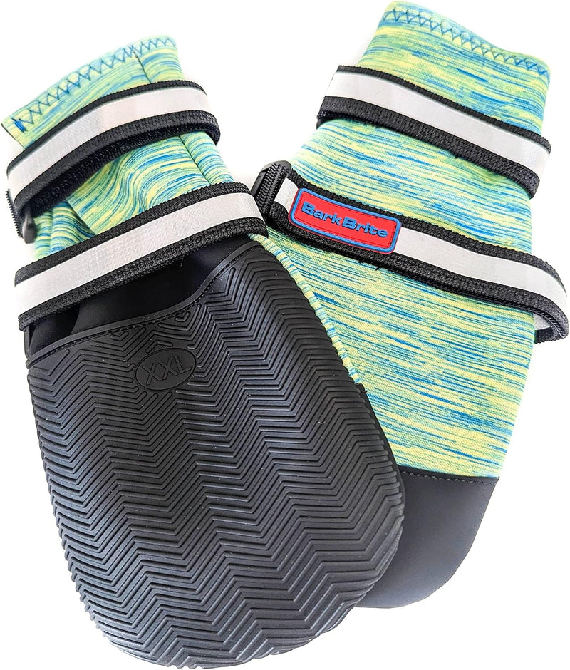 All Weather Neoprene Paw Protector Dog Boots with Reflective Straps in 5 Sizes!