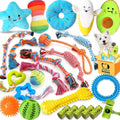 Zeaxuie 25 Pack Luxury Dog Chew Toys, Puppy Toys for Teething Small Dogs