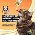Lick a Day for Cats | Daily Lickable Cat Puree with 7-in-1 Wellness Support | Real Meat Cat Treats with Vitamins & Nutri