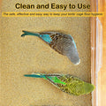 S&X Gravel Paper for Bird Cage 30-Pack 15" x 9.5" Bird Cage Liners Disposable for Enhanced Hygiene and Bird Health