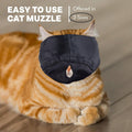 Downtown Pet Supply - Cat Muzzle for Grooming - Gentle and Soft Muzzle - Cat Grooming Supplies - Nylon