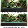 UNIFAMILY Aquarium Leveling Mat, 3 Gallon Fish Tank Mat for Shock Absorbing, 8x14.9IN Waterproof Aquarium Mat for Under 