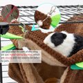Guinea Pig Hideout, Hammock & Tunnel, Washable Cage Accessories