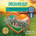 Small Pet Select Orchard Grass Hay Pet Food for Rabbits, Guinea Pigs, Chinchillas and Other Small Animals, Premium Natur