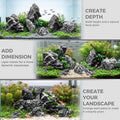 2.2-8.1 Inches Natural Seiryu Stone, 5 PCS Mixed Sizes Aquarium Rocks for Aquascaping, Iwagumi Layouts, Terrariums & Aqu
