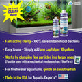 KloudAway Freshwater Aquarium Water Clarifier - Clears Cloudy Water, Water Clarifier for Fish Tank, Made in USA, Aquatic