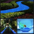 Sasylvia 3000 Pcs Glow in the Dark Rocks Outdoor, 1 Inch