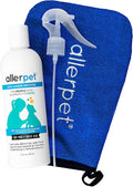 Allerpet Dog Dander Remover w/Free Mitt & Sprayer, Dry Skin Relief (12oz)