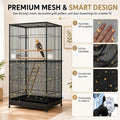 Large Bird Cage Seed Catcher Net Adjustable Stretchy Bird Cage Cover