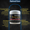 E3 Medicated Wound Cream for Horses, Dogs, Rabbits - Hot Spot Treatment Ointment - Dog Hot Spot Remedy & Paw Care - Non 