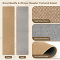 FHTONGE 71x15.8" Thickened Cat Wall Climbing Carpet with 16 Fixed Nails