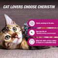 Cheristin Flea Treatment & Prevention for Cats Over, 6ct
