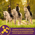 Horse Health Vita E & Selenium Crumbles Vitamin Supplement, Supports Optimal Muscle Health & Antioxidant Support, Seleni