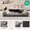Orthopedic Dog Bed Large 35x25x9.5” Washable Cover